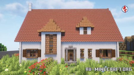 ������� Survival Suburban House 50 ��� Minecraft PE