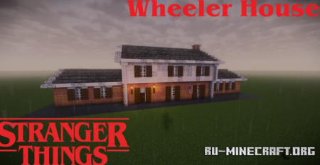 ������� Wheeler House From Stranger Things ��� Minecraft