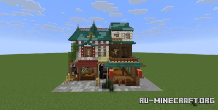 ������� japanesse style house ��� Minecraft