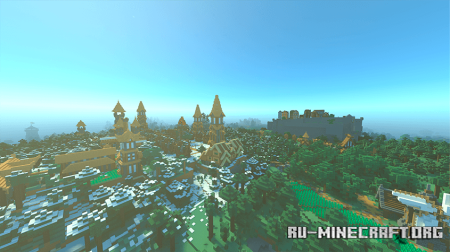 ������� Fantasy Kingdom by Atom44ik ��� Minecraft PE