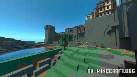 ������� Fantasy Kingdom by Atom44ik ��� Minecraft PE