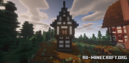 ������� Simple medieval house by Idemevsj ��� Minecraft