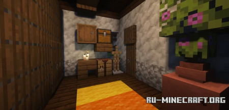 ������� Yellow Lodge, A Simple Medieval Fantasy Home ��� Minecraft