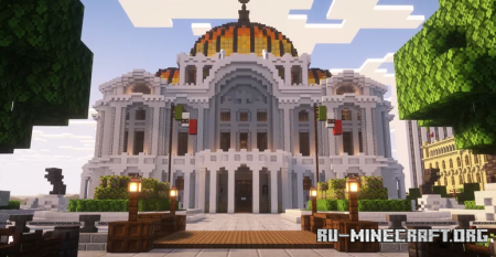 ������� Palacio de Bellas Artes Mexico ��� Minecraft