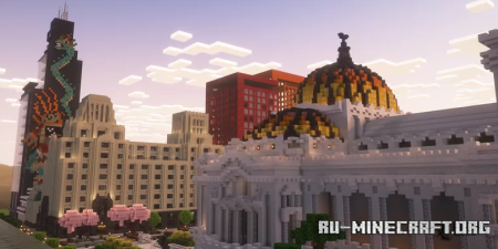 ������� Palacio de Bellas Artes Mexico ��� Minecraft