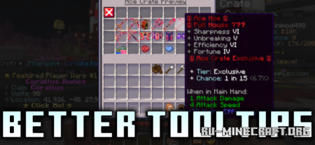������� Better Tooltips ��� Minecraft 1.21.1