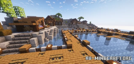 ������� Ocean Trader Village ��� Minecraft