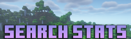 ������� Search Stats ��� Minecraft 1.21.11