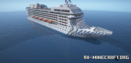 ������� Thor - fictional 200 m cruise ship ��� Minecraft