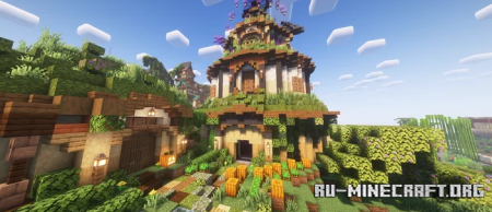 ������� Magic Houses With Dragon ��� Minecraft