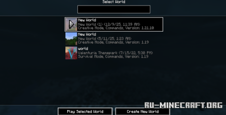 ������� Black n� White GUI ��� Minecraft 1.21.11