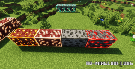 ������� Animated Ore With Frames ��� Minecraft 1.21.10