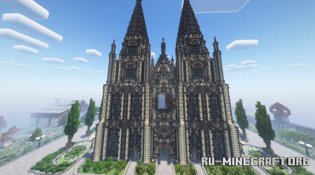 ������� Huge cathedral by tempis335 ��� Minecraft