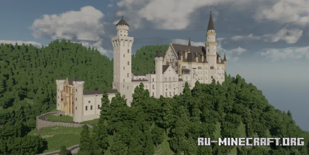 ������� Neuschwanstein Castle ��� Minecraft