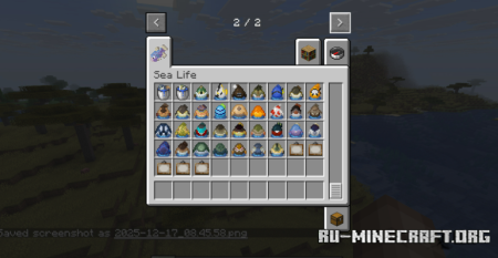 ������� Sea Life ��� Minecraft 1.21.11