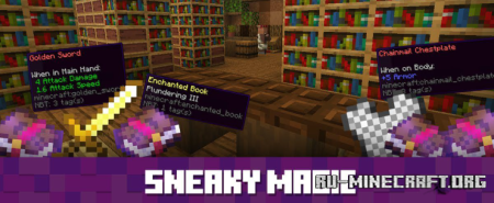 ������� Sneaky Curses ��� Minecraft 1.21.11