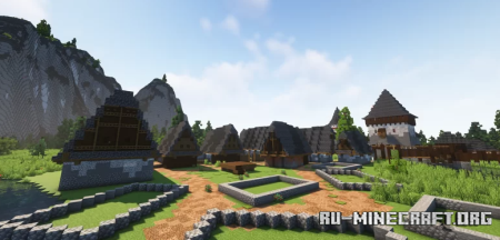 ������� Vishhof Manor Castle Auxiliary Village ��� Minecraft