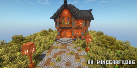 ������� Acacia Autumn House ��� Minecraft