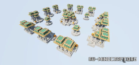 ������� 34 Skywars maps ��� Minecraft