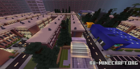 ������� Ghost City 1980s ��� Minecraft