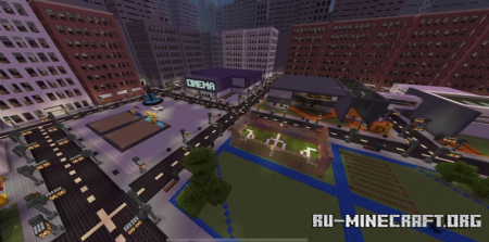 ������� Ghost City 1980s ��� Minecraft