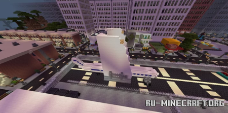 ������� Ghost City 1980s ��� Minecraft