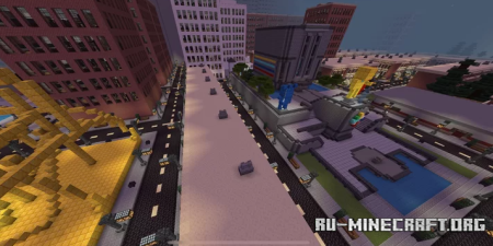 ������� Ghost City 1980s ��� Minecraft