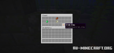 ������� Crab Claws ��� Minecraft 1.21.11