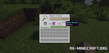 ������� Infinity Water Bucket ��� Minecraft 1.21.11