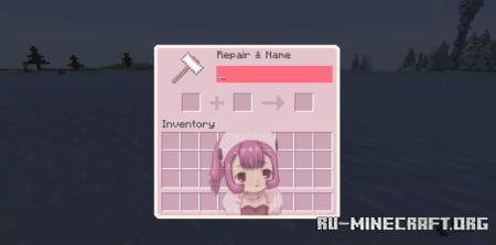 ������� Chobits GUI ��� Minecraft 1.21.11