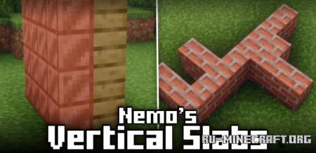 ������� Nemo�s Vertical Slabs ��� Minecraft 1.21.11