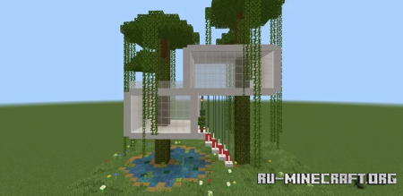 ������� Modern Treehouse ��� Minecraft