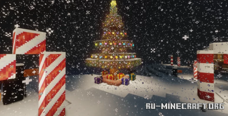 ������� Christmas village-Vila de natal ��� Minecraft
