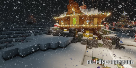 ������� Christmas village-Vila de natal ��� Minecraft