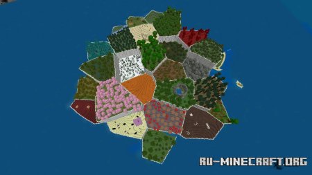 ������� Multi-Biome Survival Island ��� Minecraft PE