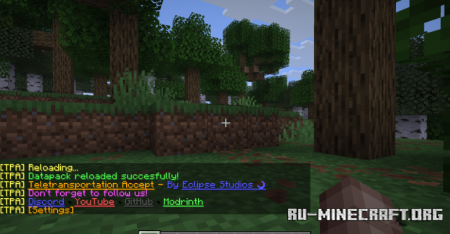 ������� Teletransportation Accept ��� Minecraft 1.21.11