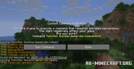 ������� Teletransportation Accept ��� Minecraft 1.21.11