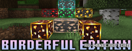 ������� Glowing Ores Borderful Edition ��� Minecraft 1.21.11