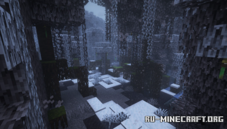 ������� Snowy Weather ��� Minecraft 1.21.11