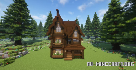 ������� Starter Wooden House by hailstorm1326 ��� Minecraft