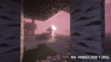 ������� Xiao Sakura Shader ��� Minecraft PE 1.21