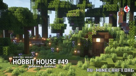 ������� Survival Hobbit House 49 ��� Minecraft PE
