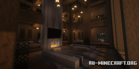 ������� dunlir's Chalet house ��� Minecraft