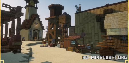 ������� Wild West City by nazar125st ��� Minecraft