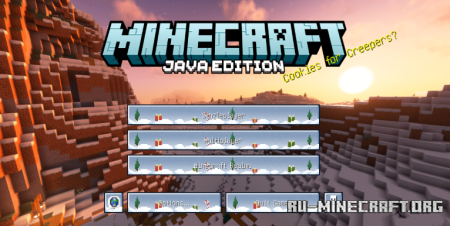 ������� Winter GUI ��� Minecraft 1.21.11