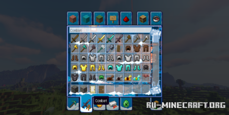 ������� Winter GUI ��� Minecraft 1.21.11