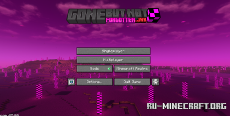 ������� Gonebutnotforgotten.jar ��� Minecraft 1.20.1