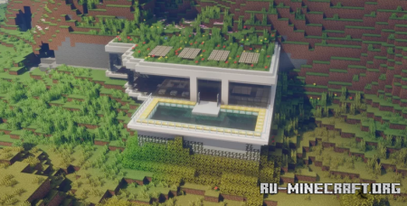 ������� Hi-tech survival house (with interior) ��� Minecraft