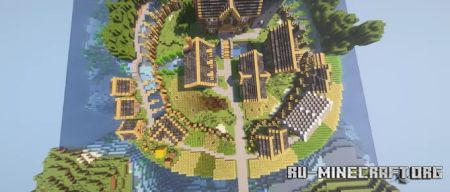 ������� Medieval Farming Island ��� Minecraft