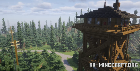 ������� Tower 03 (Firewatch Tower) ��� Minecraft